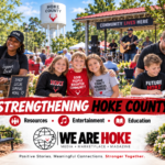 Strenghtening Hoke County Banner
